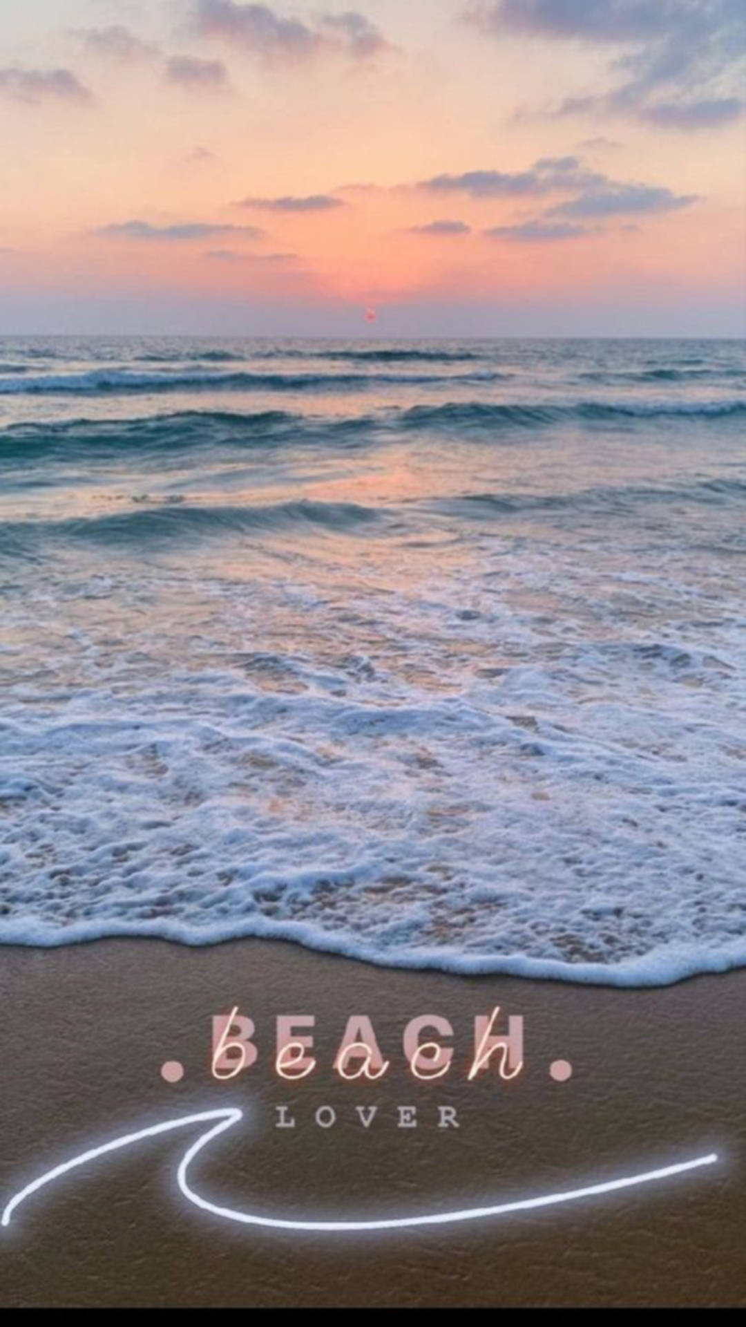 Instagram, beach, shore, Full HD Phone Wallpaper