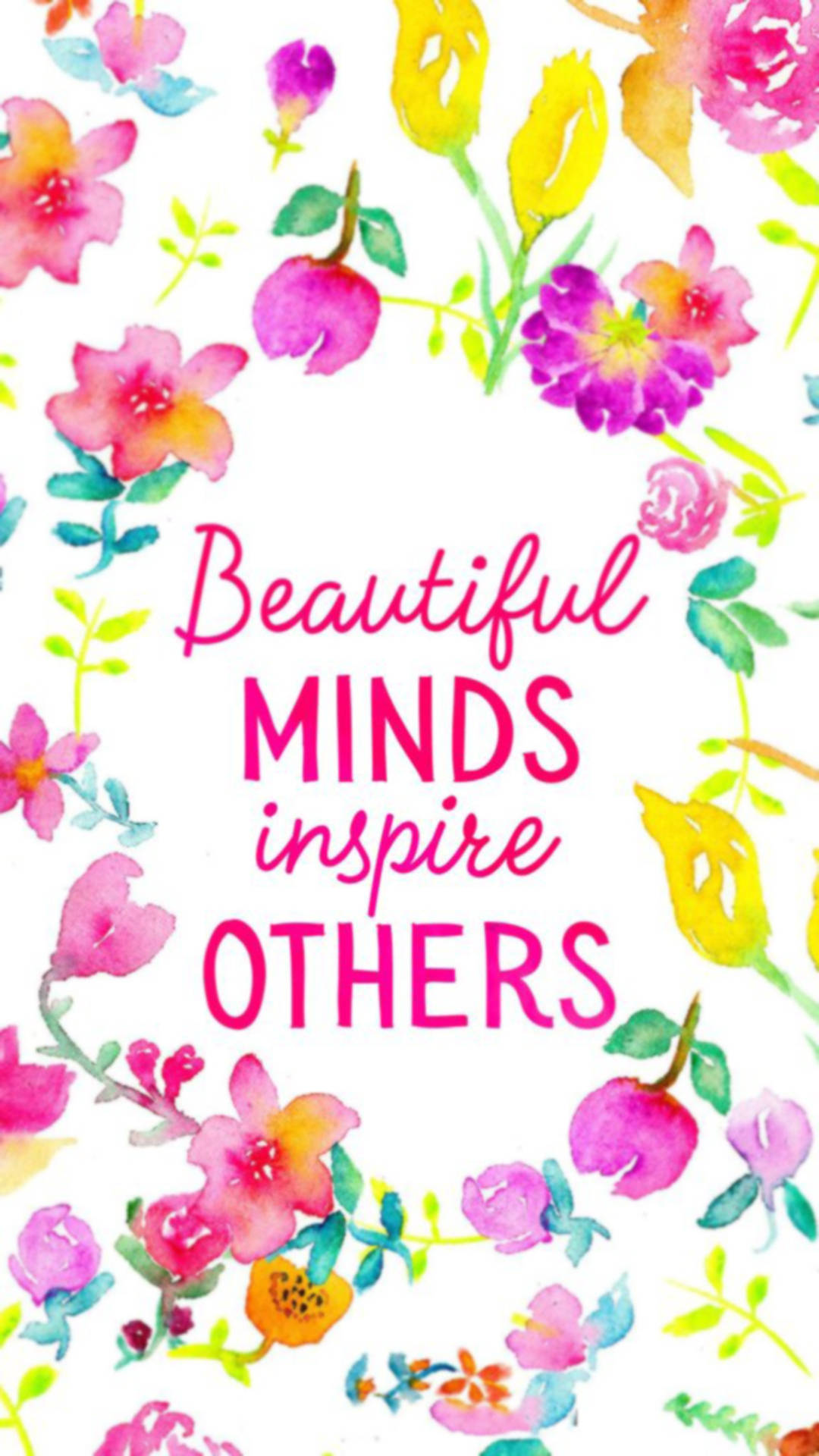 Instagram Story, floral, motivational text, Full HD Phone Wallpaper