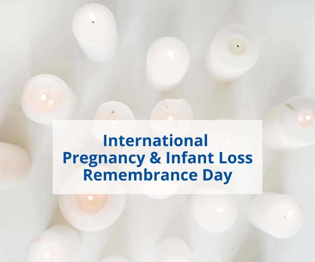 International Pregnancy & Infant Loss Remembrance Day, candles, white candles, SD Desktop Wallpaper