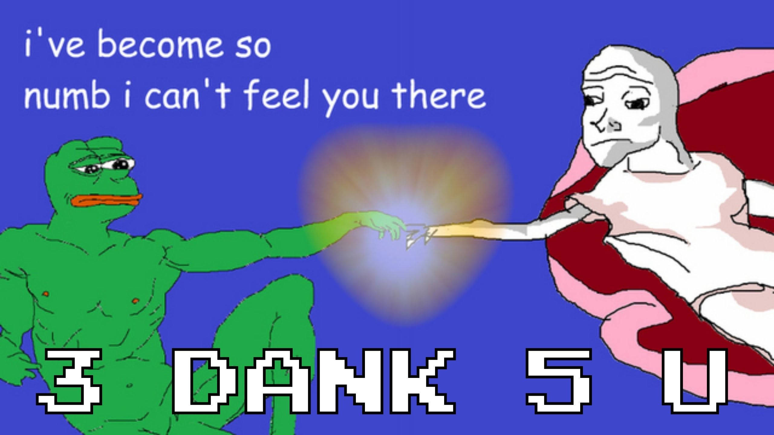 Green frog, Ghostly figure, Glowing hands, 2K Desktop Wallpaper