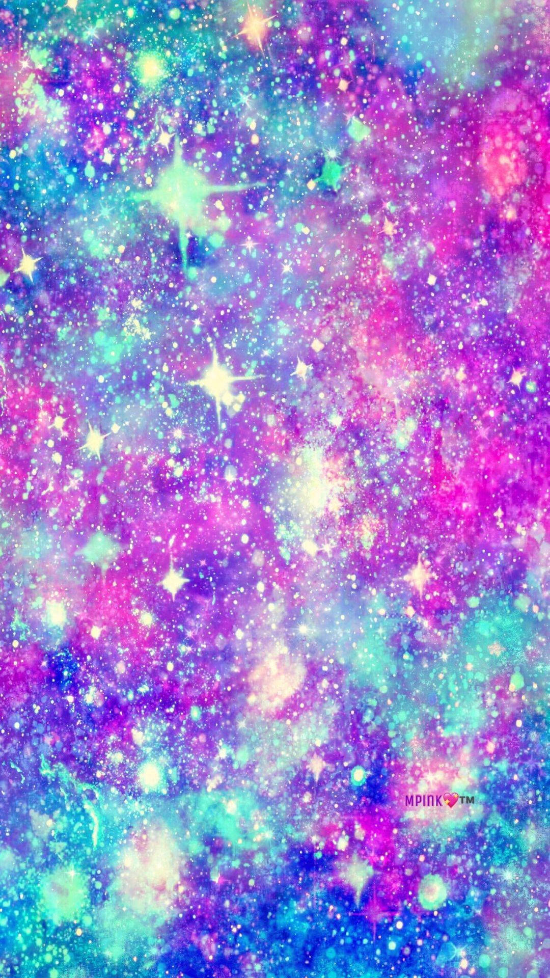 Interstellar Cloud, cosmic nebula, glittering stars, Full HD Phone Wallpaper