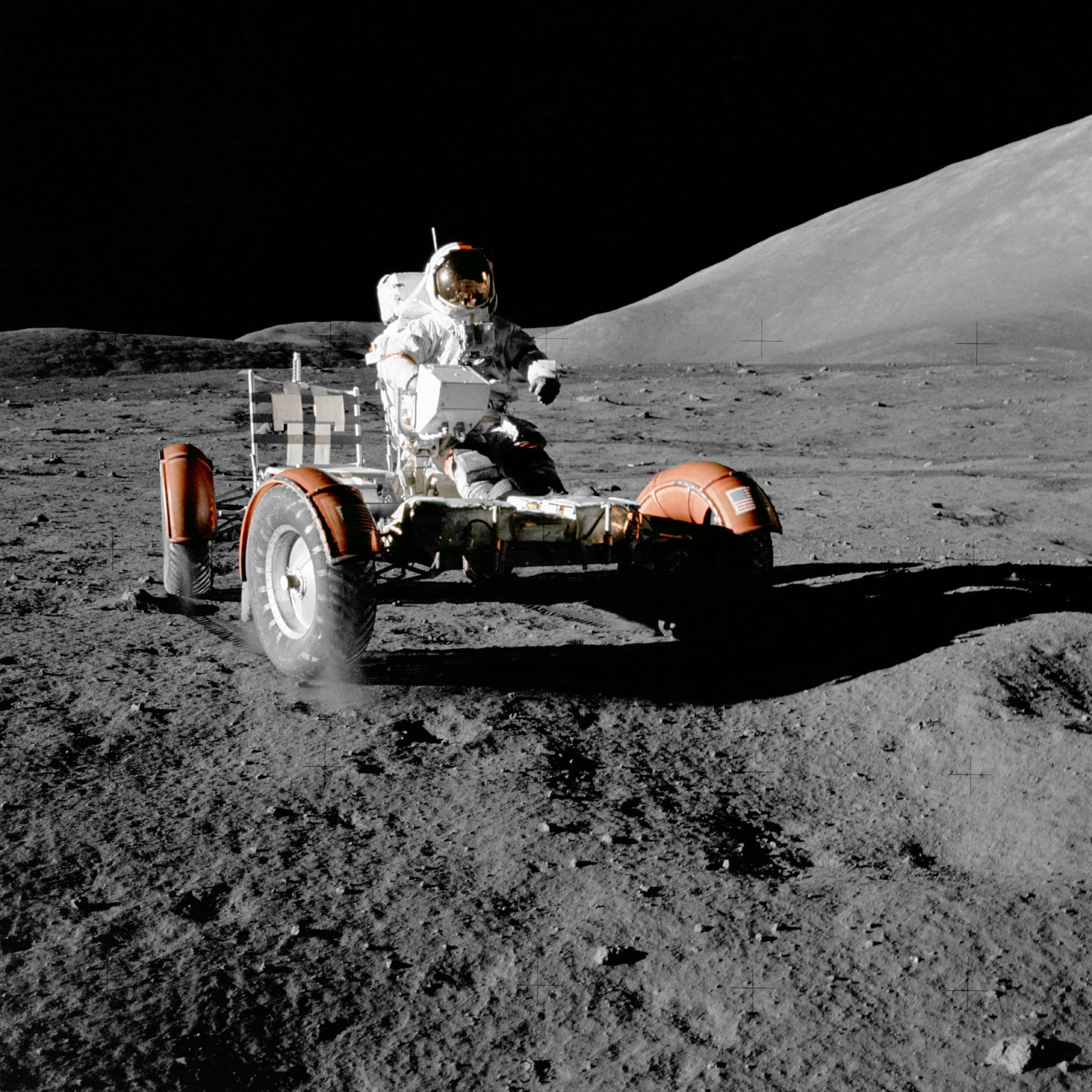 space mission 3000, astronaut, white spacesuit, 2K Desktop Wallpaper