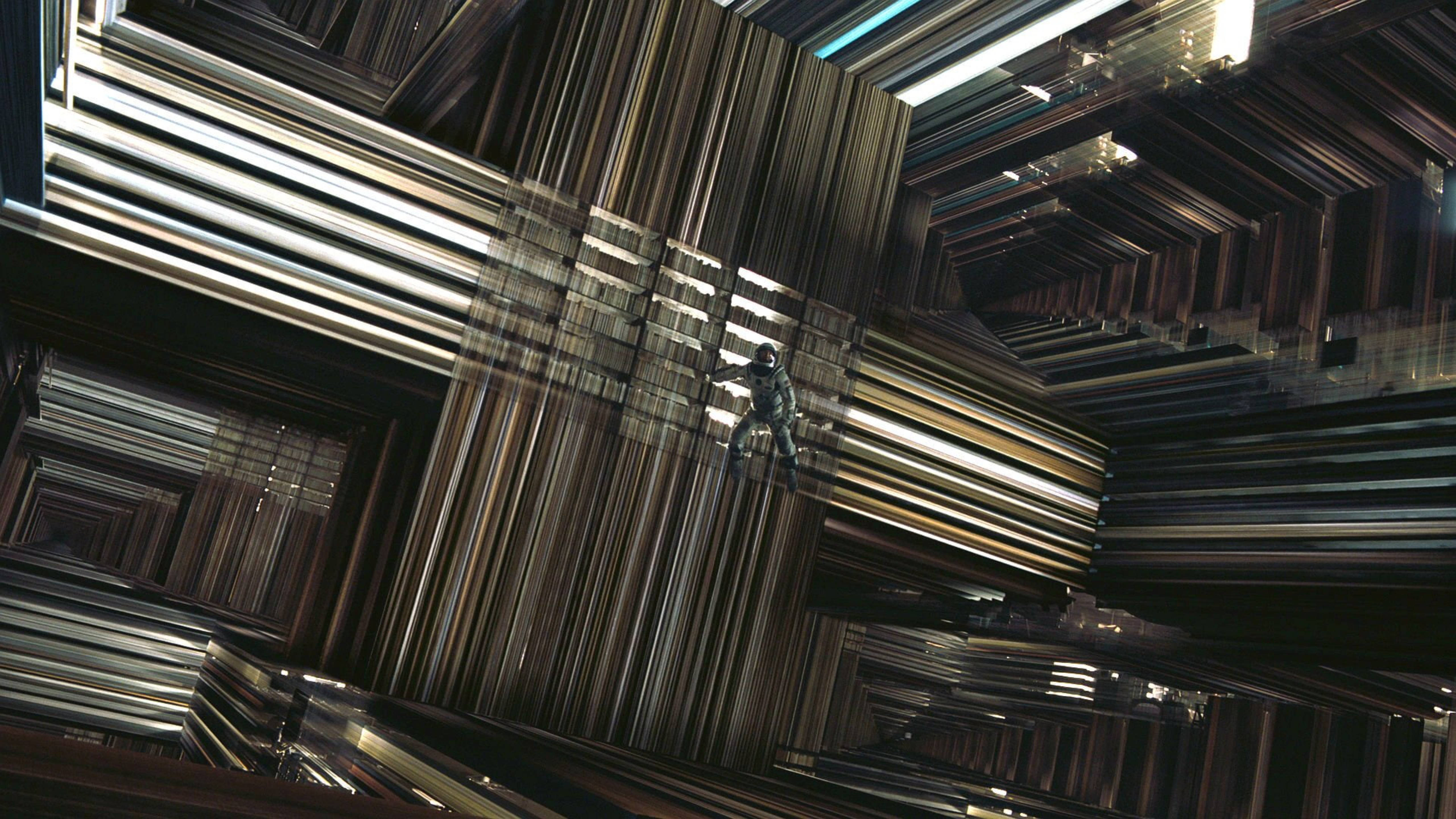 Interstellar, astronaut, tesseract, 5K Desktop Wallpaper