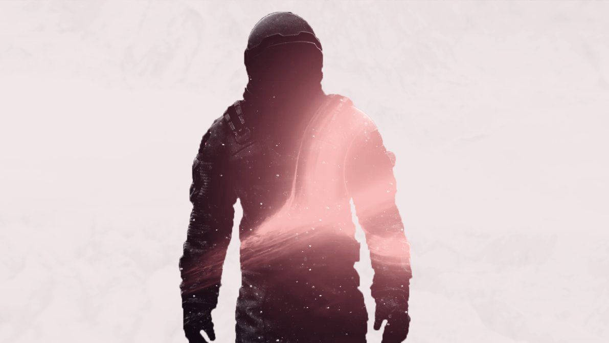 Interstellar, astronaut silhouette, cosmic backdrop, SD Desktop Wallpaper