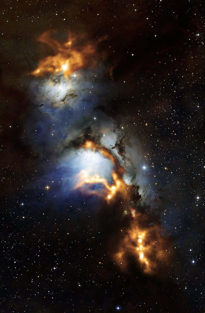 Interstellar Cloud, 700 x 1069, cosmic nebula, SD Phone Wallpaper