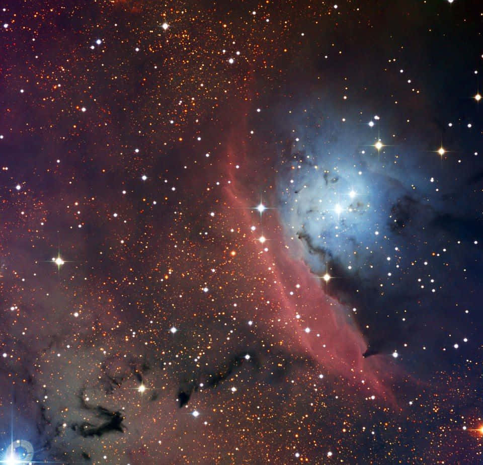 interstellar cloud, deep space, cosmic nebula, SD Desktop Wallpaper