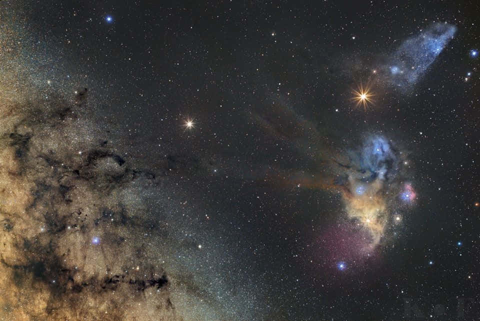 Interstellar, cloud, blue, SD Desktop Wallpaper