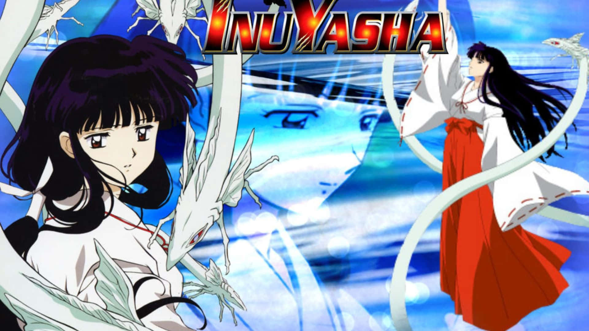 Kikyo, InuYasha, shrine maiden outfits, Full HD Desktop Wallpaper