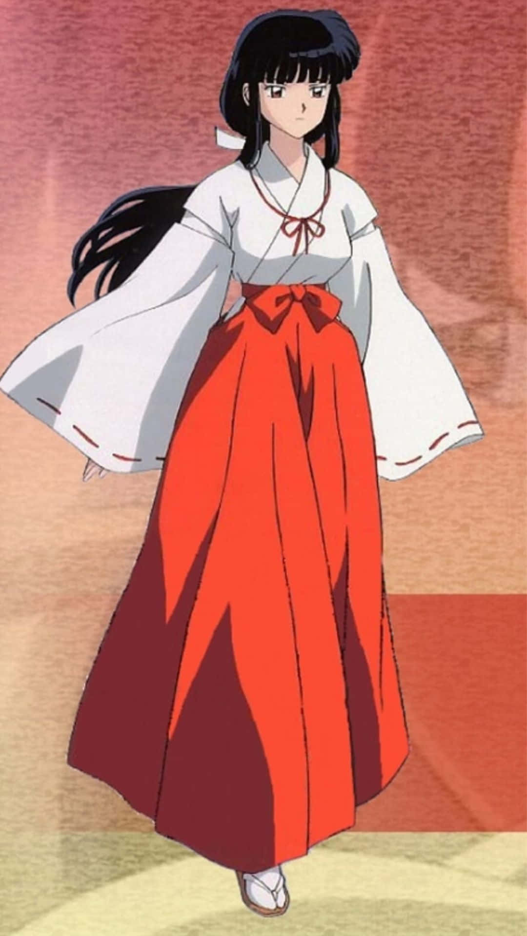 Kikyo, InuYasha, white top, Full HD Phone Wallpaper