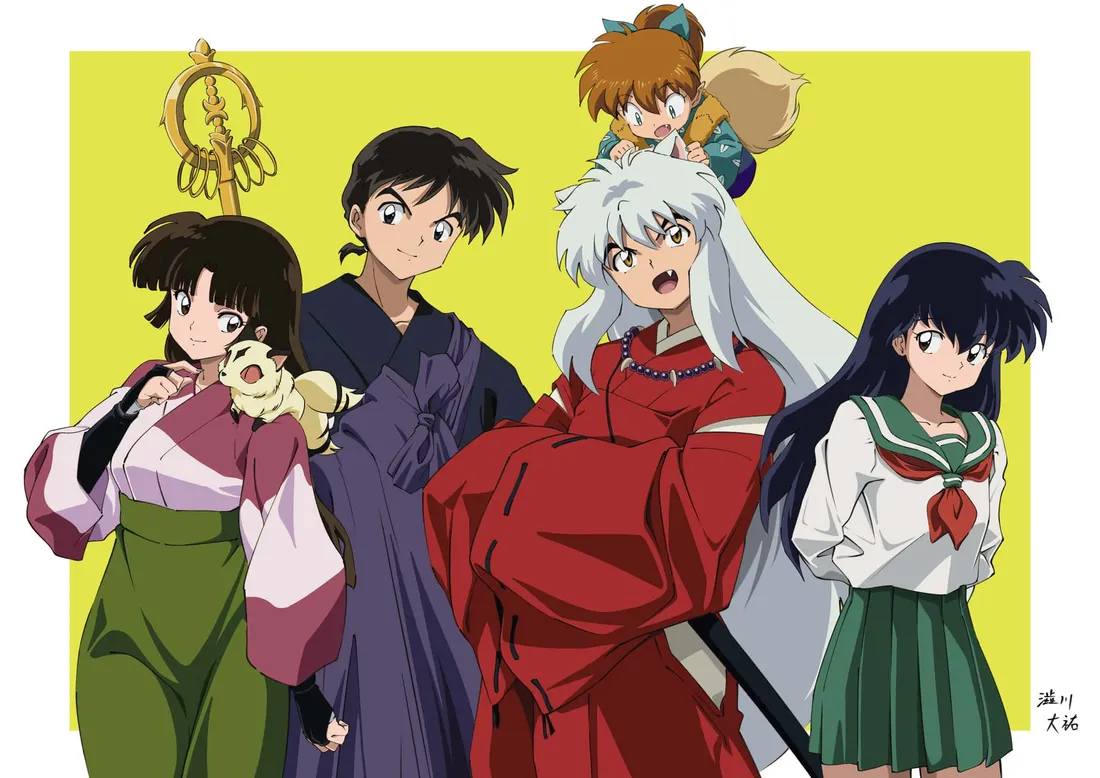 Inuyasha And Miroku