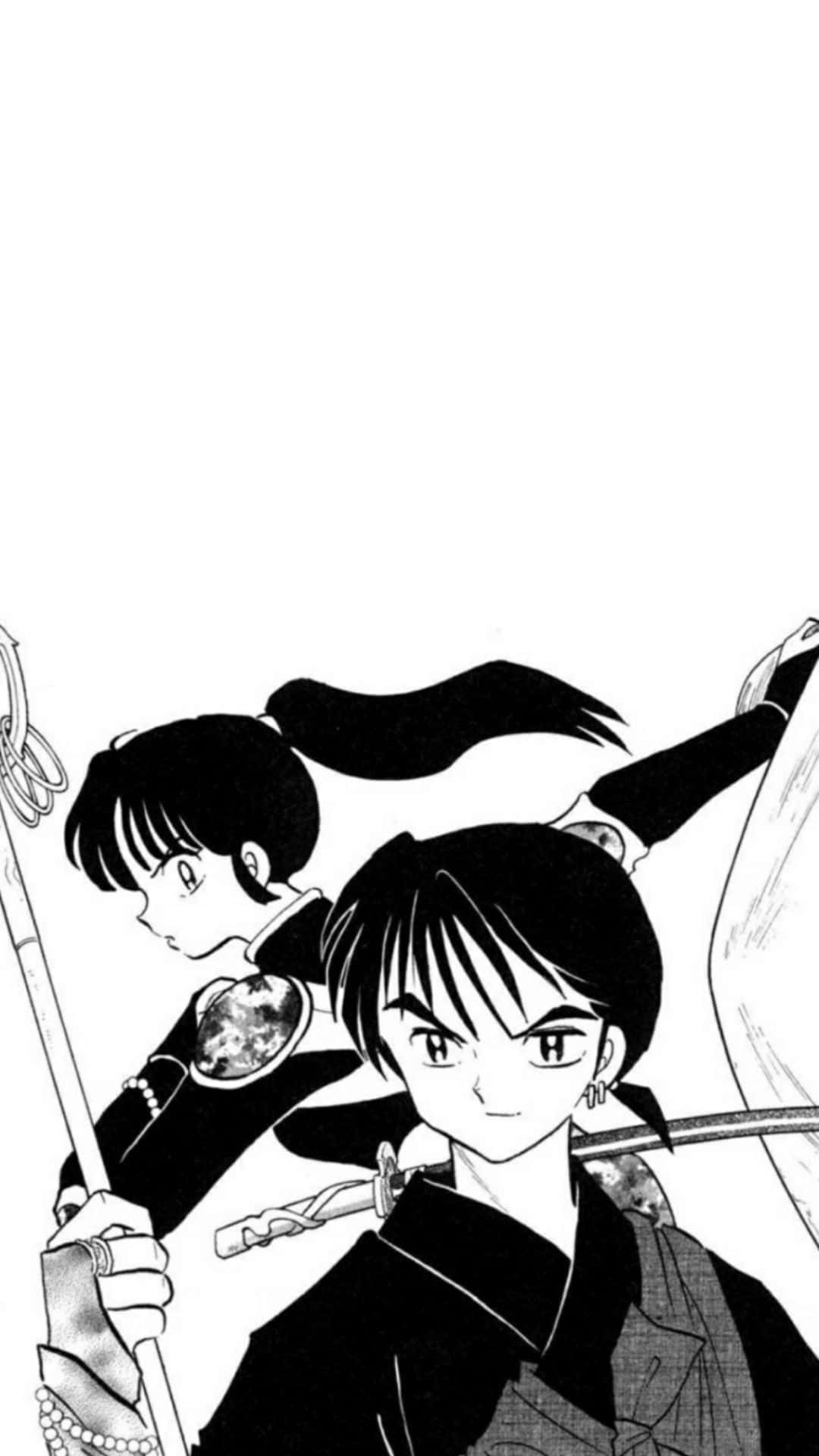 Miroku, InuYasha, anime, Full HD Phone Wallpaper