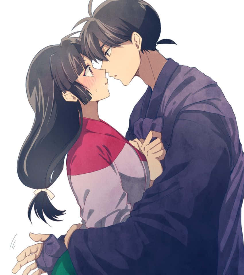 Inuyasha, Miroku, traditional robes, SD Phone Wallpaper