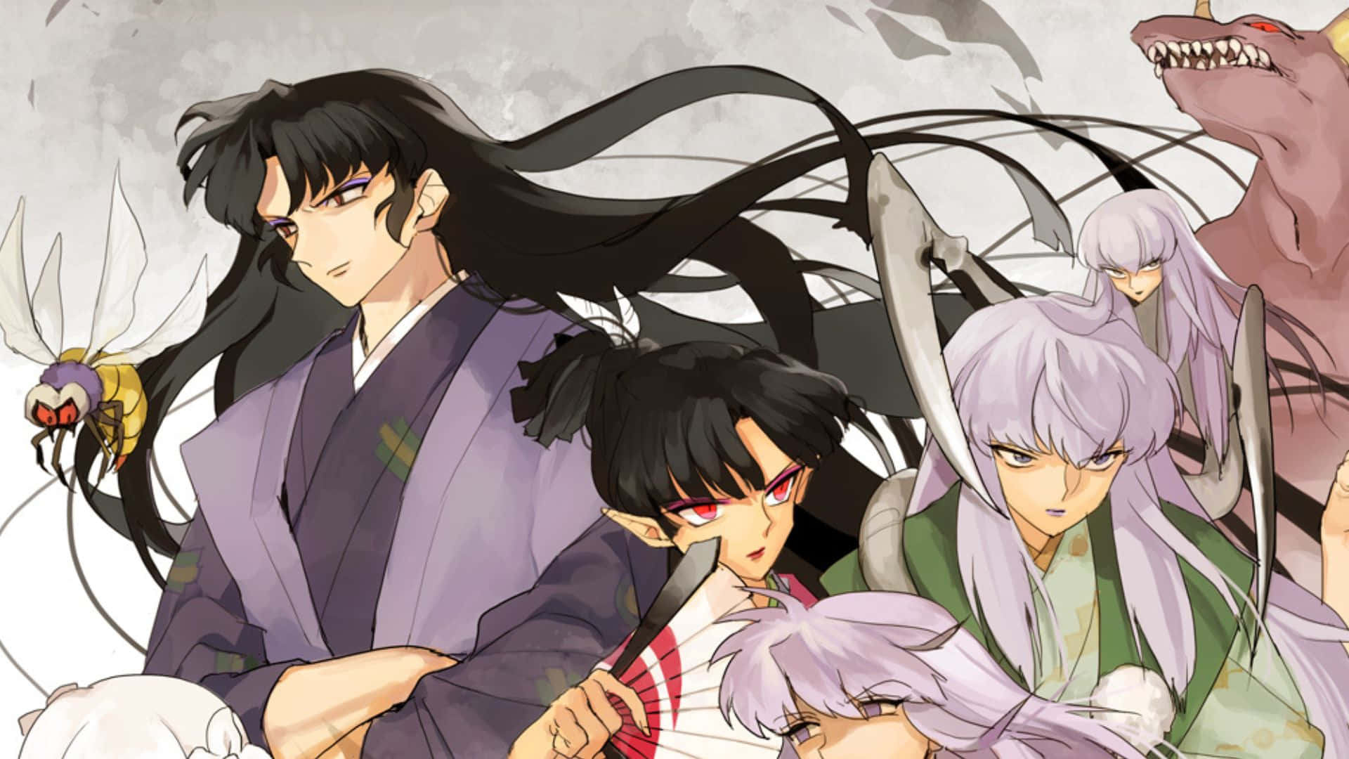 Naraku, InuYasha, anime series, Full HD Desktop Wallpaper