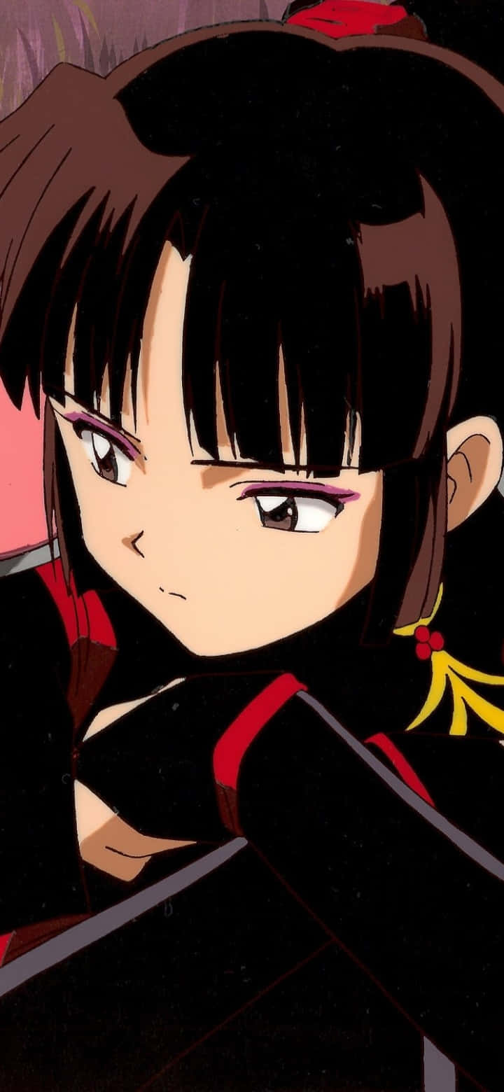 Inuyasha, Sango, black hair, HD Phone Wallpaper