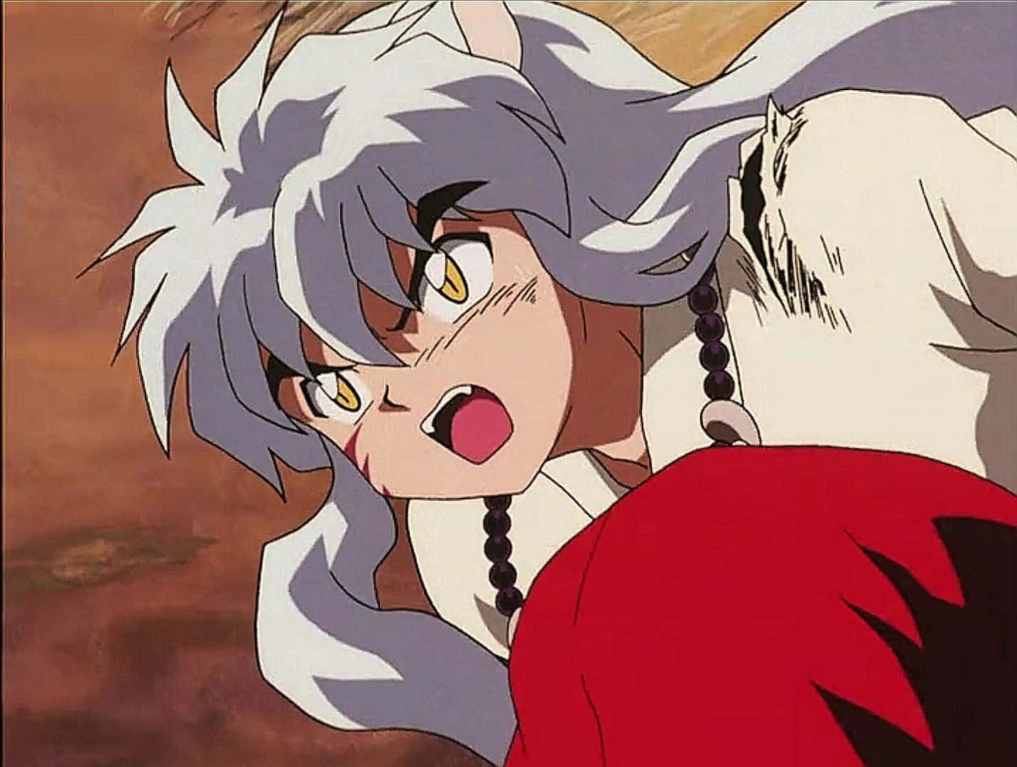 Inuyasha, Shippo, spiky silver hair, HD Desktop Wallpaper