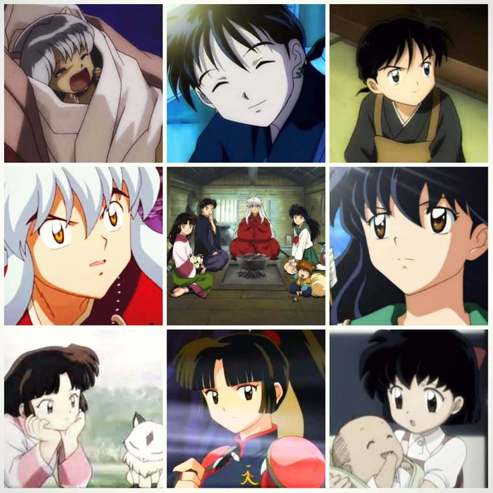 Inuyasha, Shippo, anime characters, SD Desktop Wallpaper