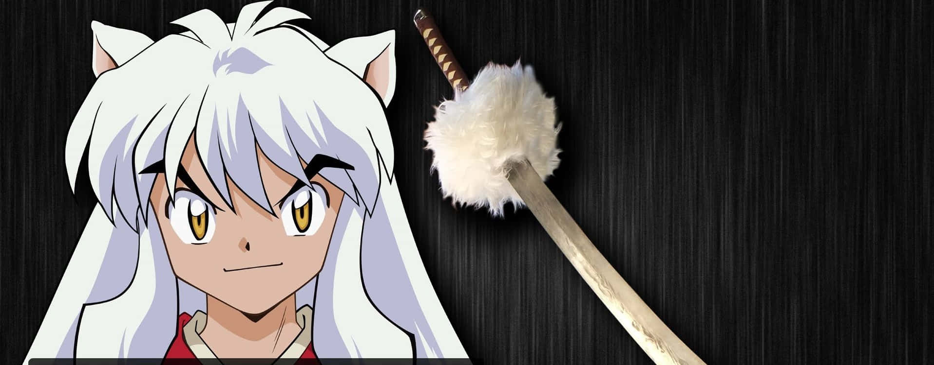 Inuyasha, Tessaiga, white hair, HD Desktop Wallpaper