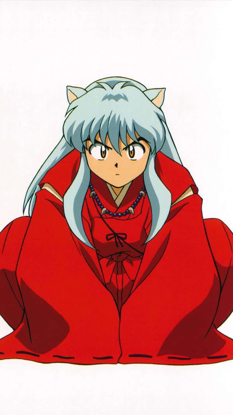 Inuyasha, silver hair, cat ears, HD Phone Wallpaper