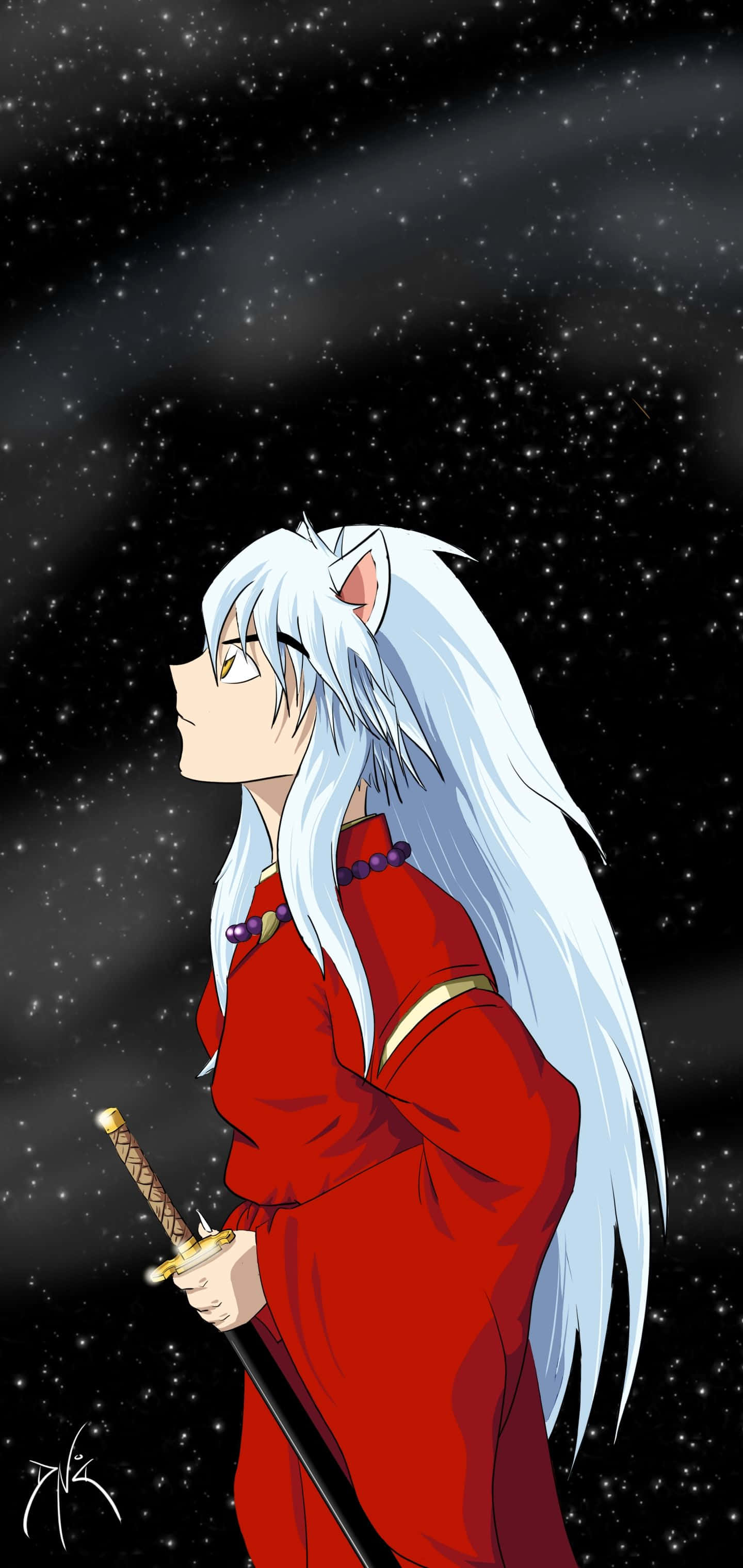 Inuyasha, iPhone, anime character, 2K Phone Wallpaper