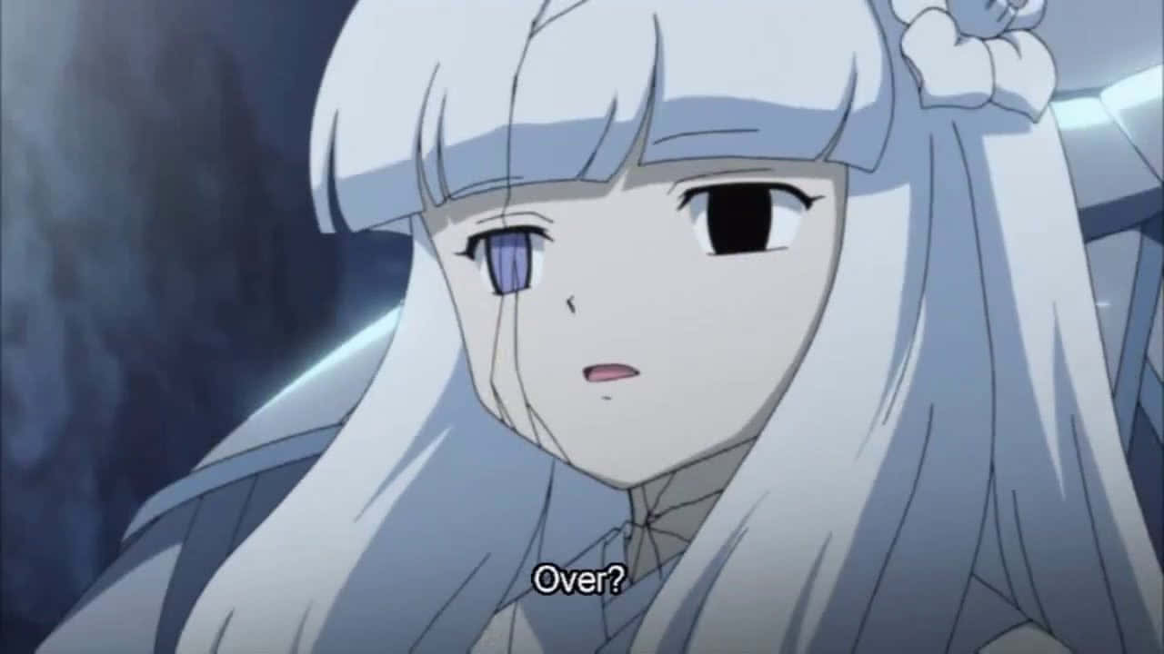 Inuyasha, Kanna, long silver hair, HD Desktop Wallpaper