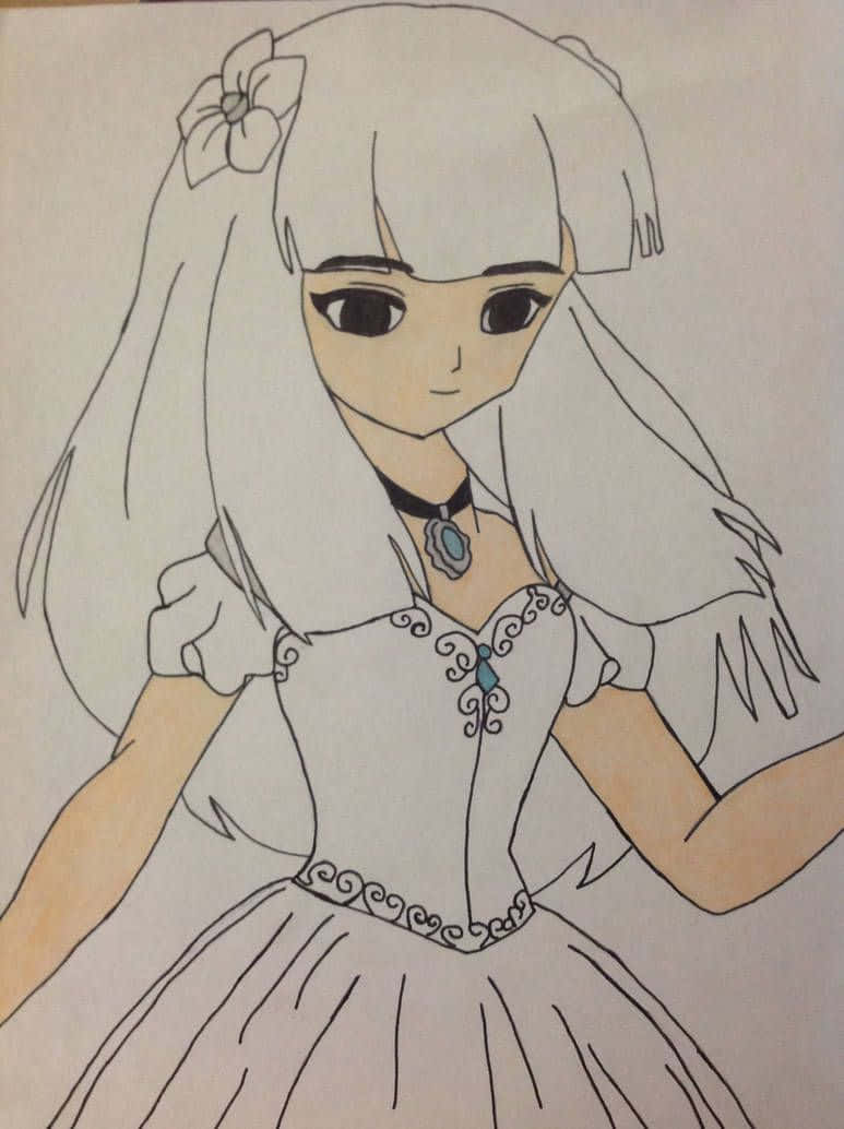 Kanna, Inuyasha, mirror, SD Phone Wallpaper