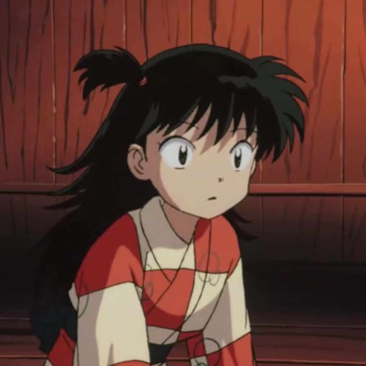 Inuyasha, Rin, black pigtails, SD Desktop Wallpaper