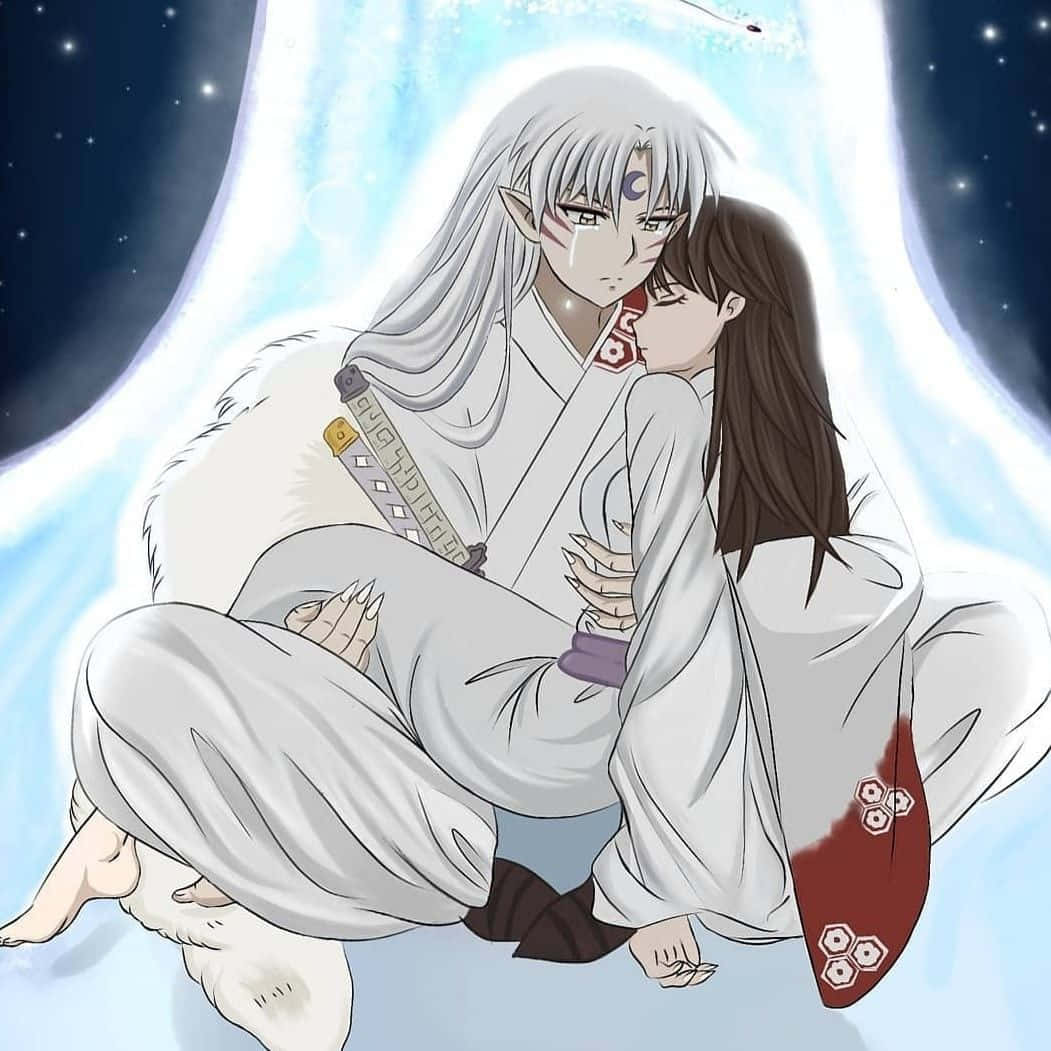 Inuyasha, Rin, enchanted forest, SD Desktop Wallpaper