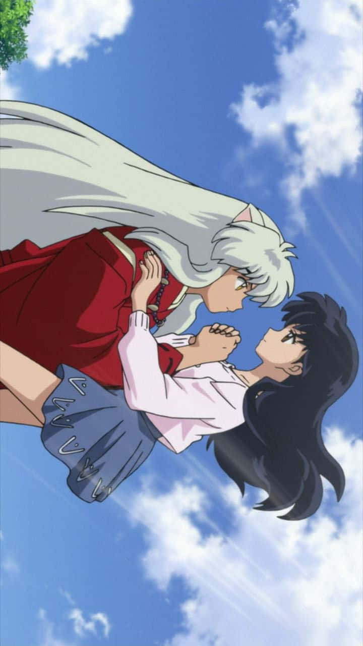 Inuyasha, Rin, bright blue sky, HD Phone Wallpaper