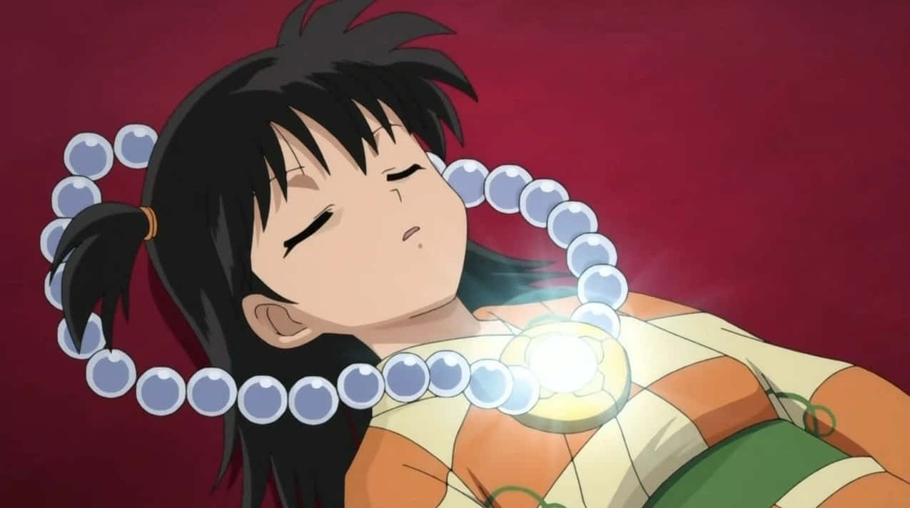 Inuyasha, Rin, black pigtails, SD Desktop Wallpaper