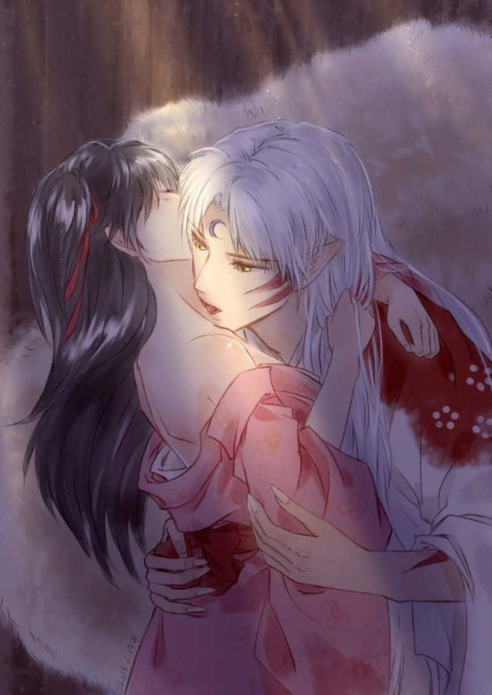 Inuyasha, Rin, anime characters, SD Phone Wallpaper