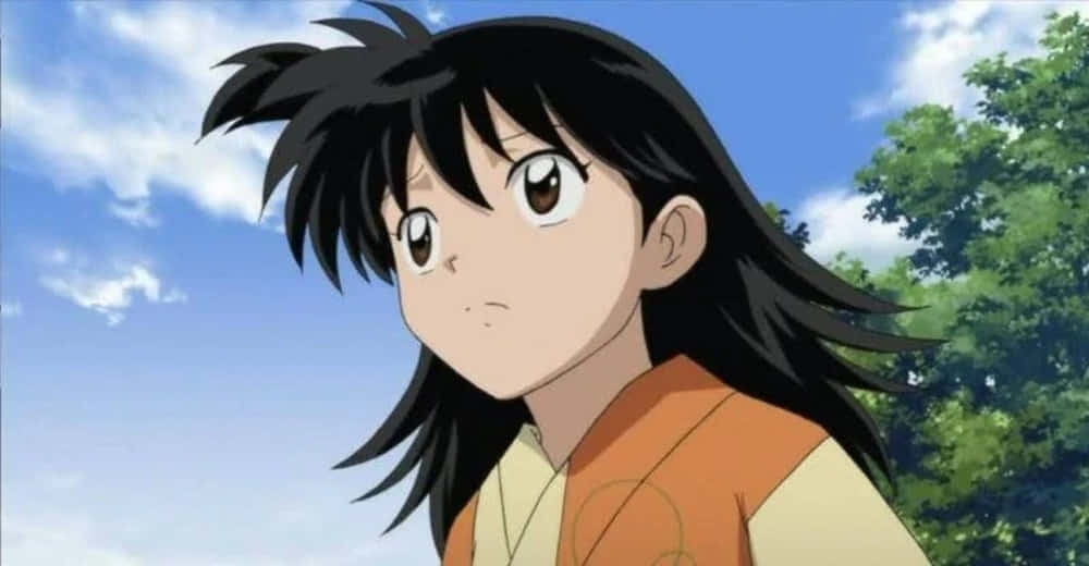 Inuyasha, Rin, anime girl, SD Desktop Wallpaper