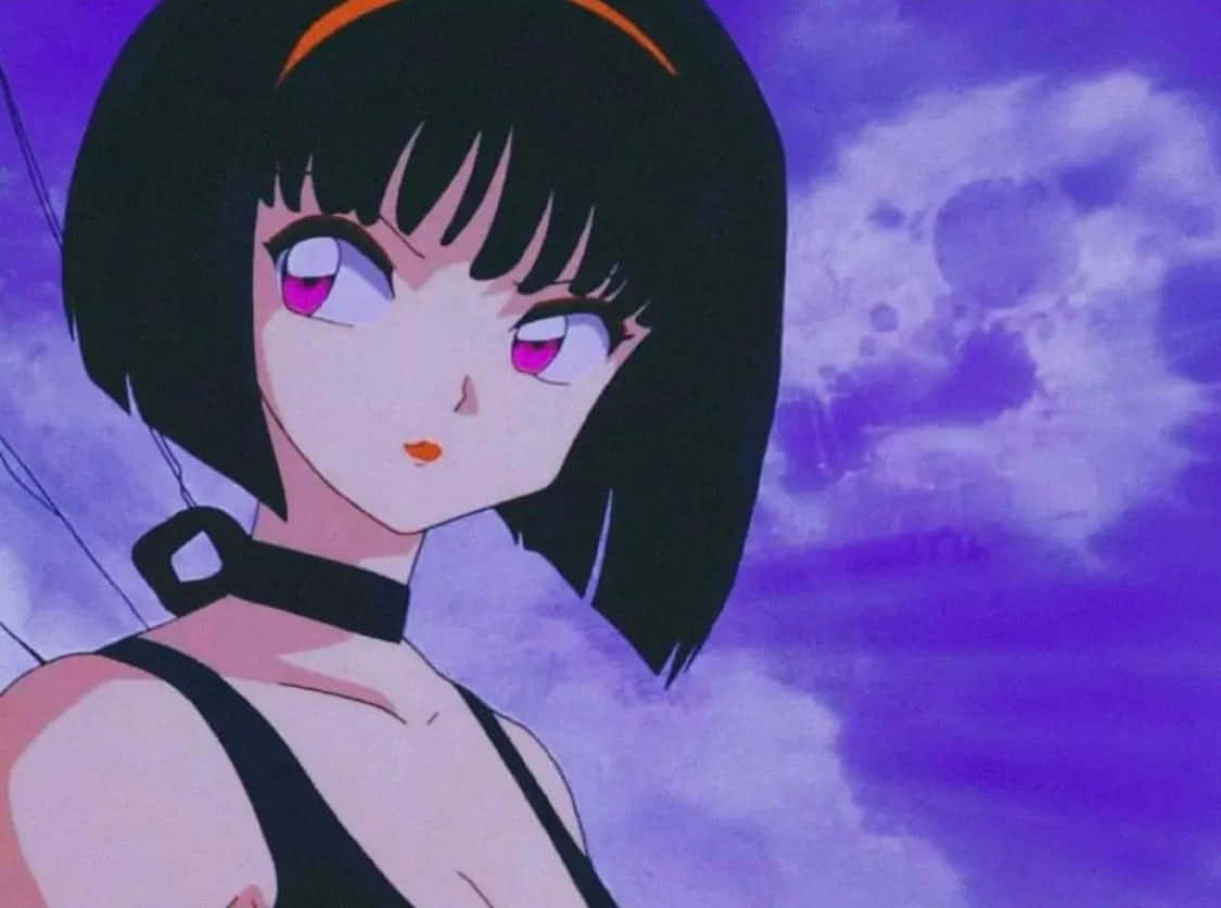 Inuyasha, Yura, black bob hair, SD Desktop Wallpaper