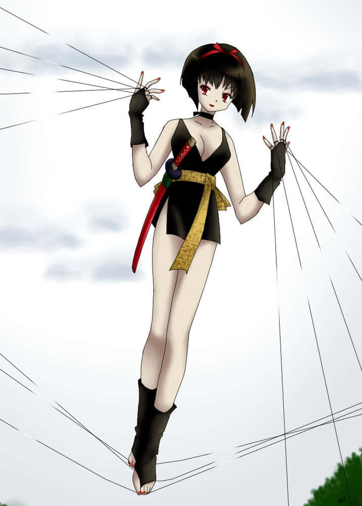Inuyasha, Yura, red eyes, SD Phone Wallpaper