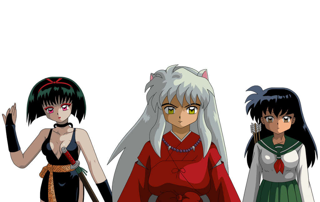 Inuyasha, Yura, fantasy realm, SD Desktop Wallpaper