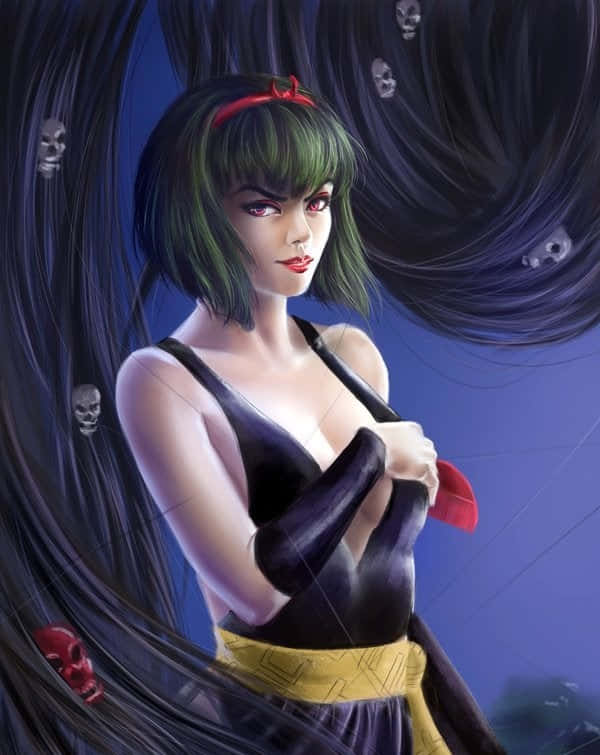 Inuyasha, Yura, green hair, SD Phone Wallpaper