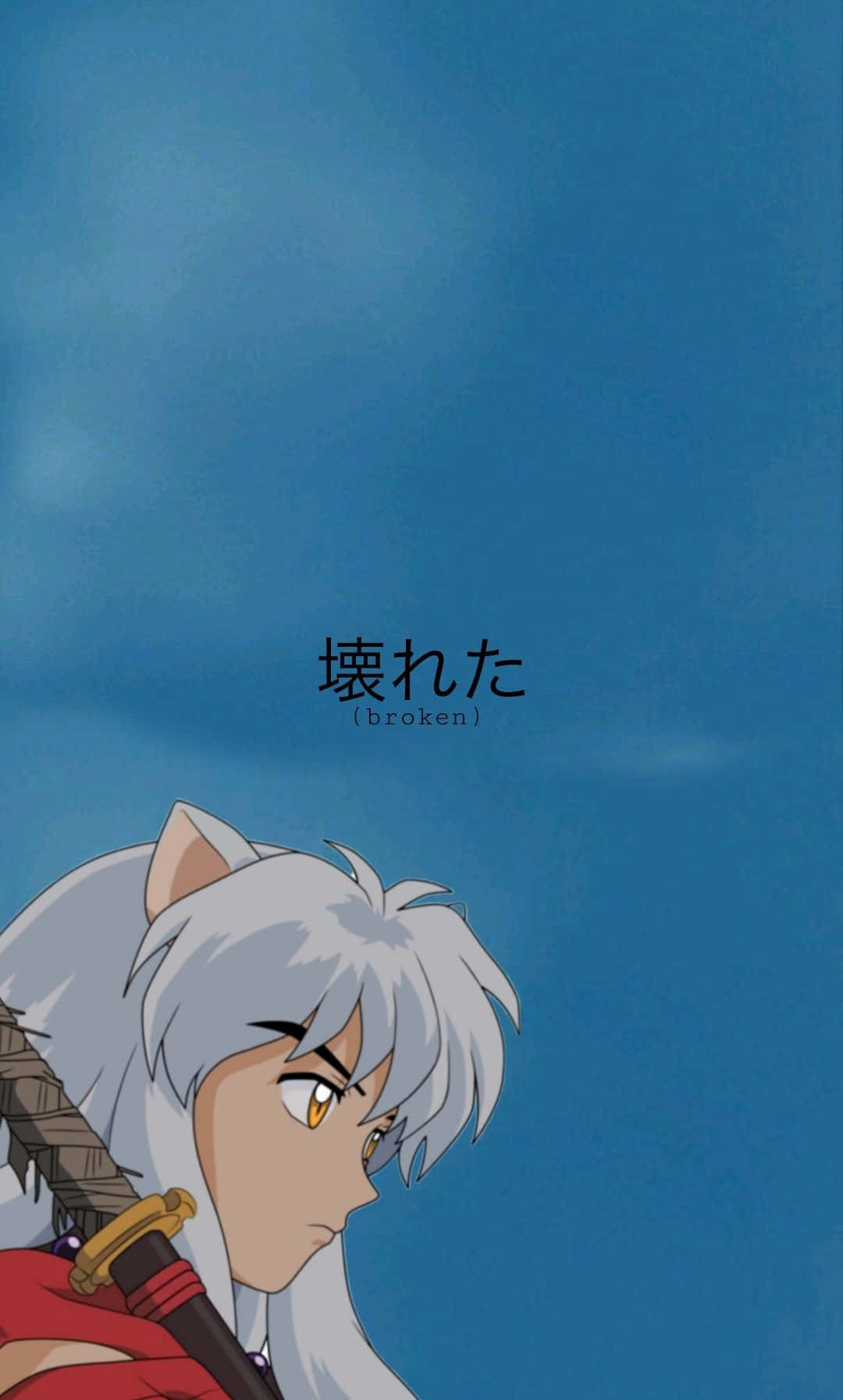 Inuyasha, white hair, dog ears, HD Phone Wallpaper