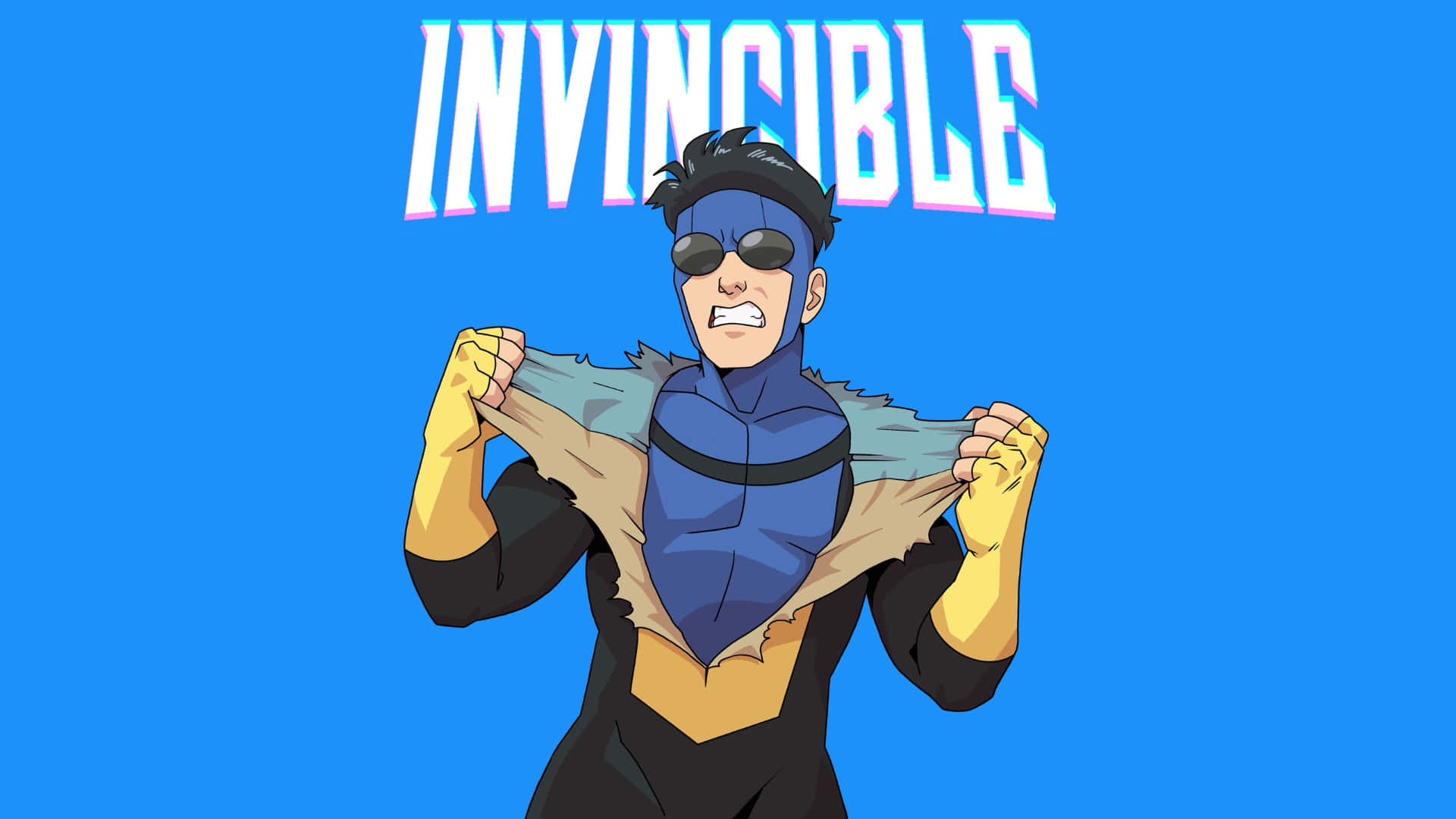 Invincible, black hair, sunglasses, Full HD Desktop Wallpaper