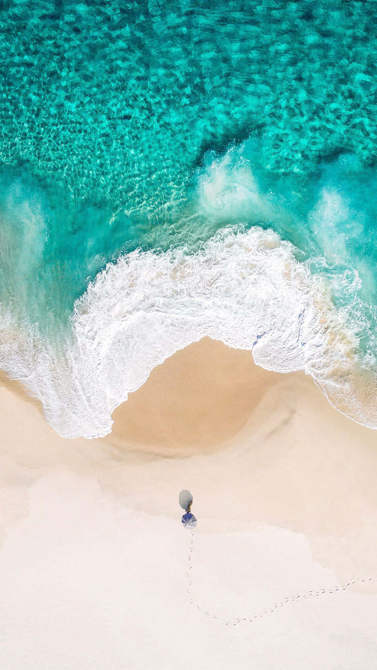 iOS 1, Light Blue, Clear, Full HD Phone Wallpaper