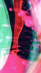 iOS 11, neon pink, green, SD Phone Wallpaper