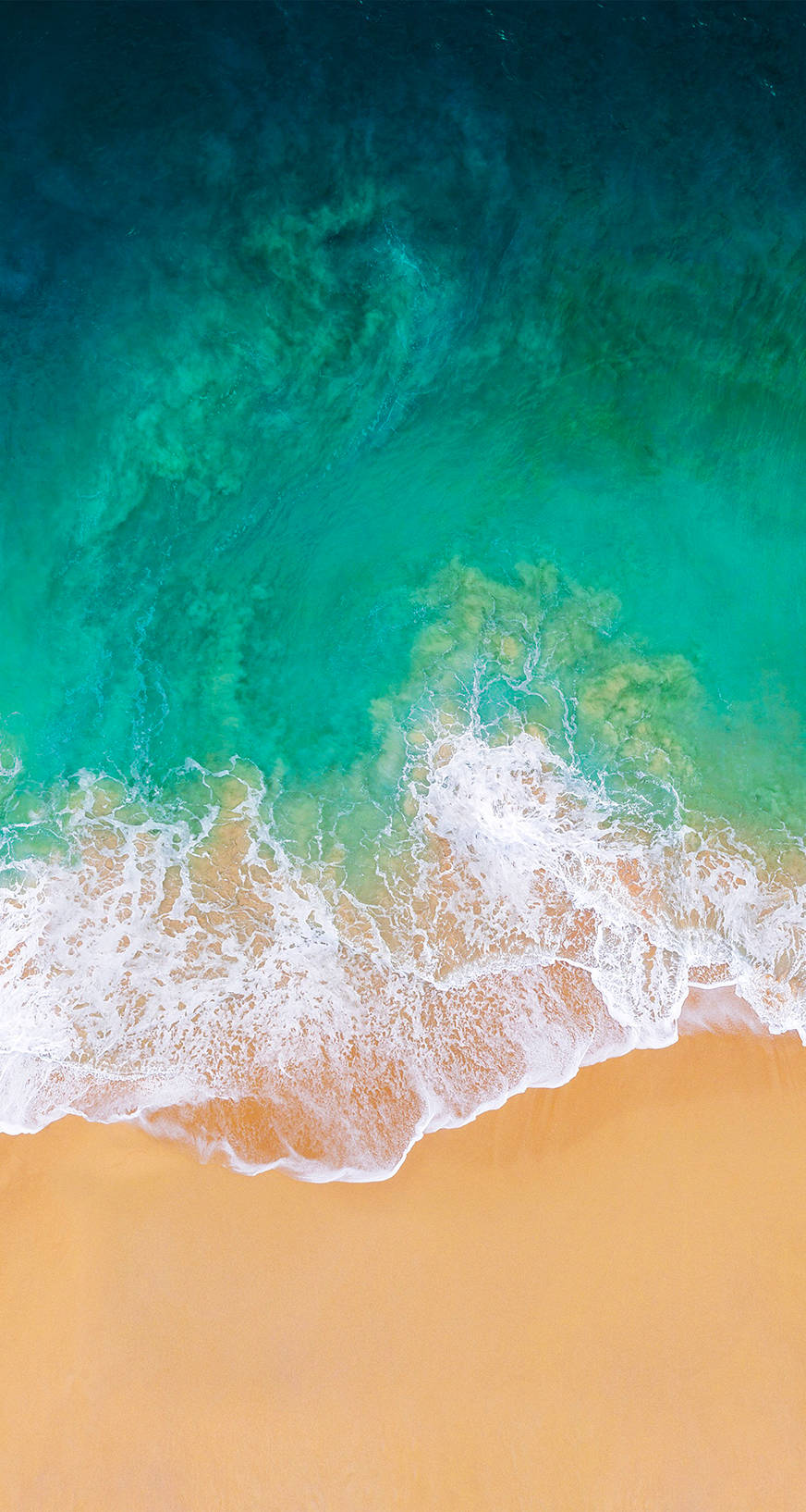 waves, beach, turquoise ocean, HD Phone Wallpaper