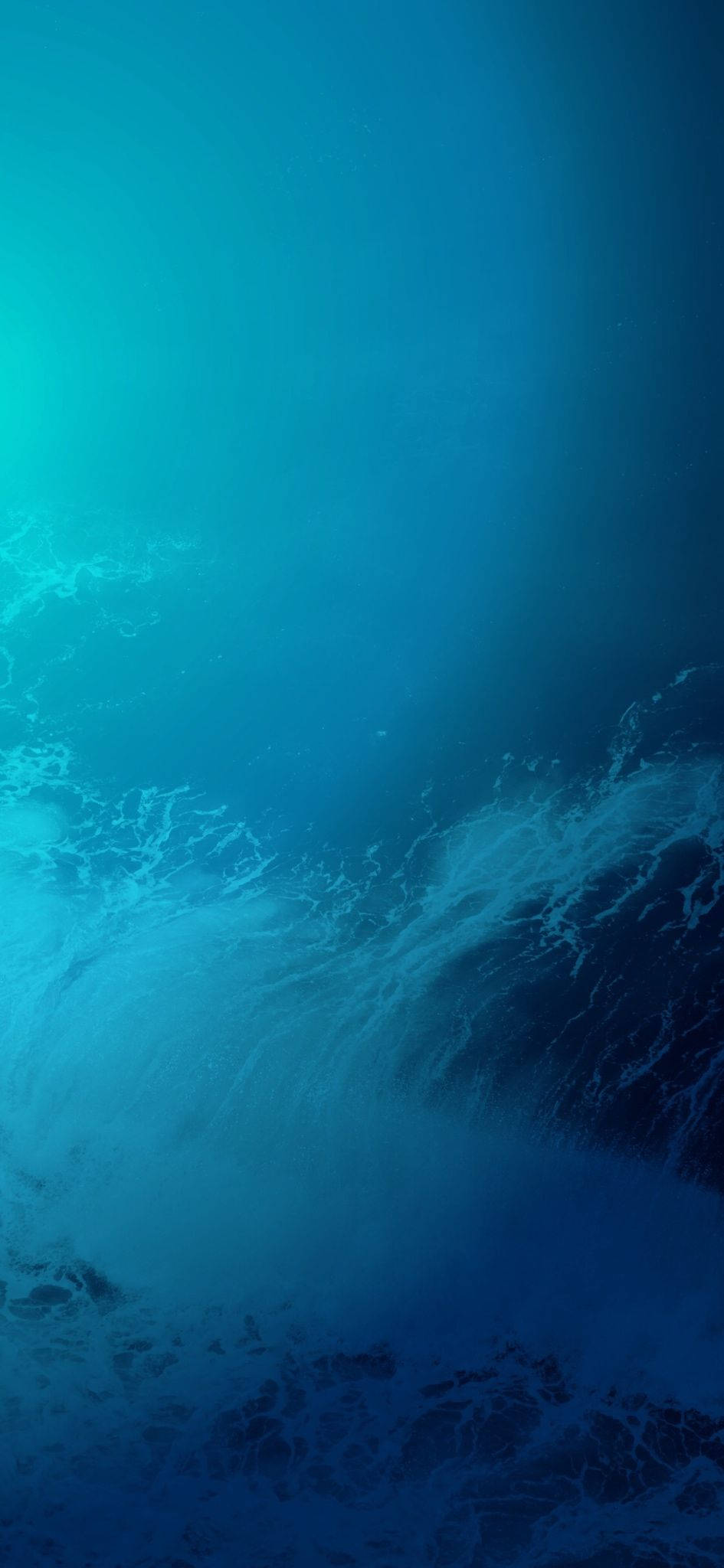 iOS 12, blueish white backdrop, deep blue, Full HD Phone Wallpaper