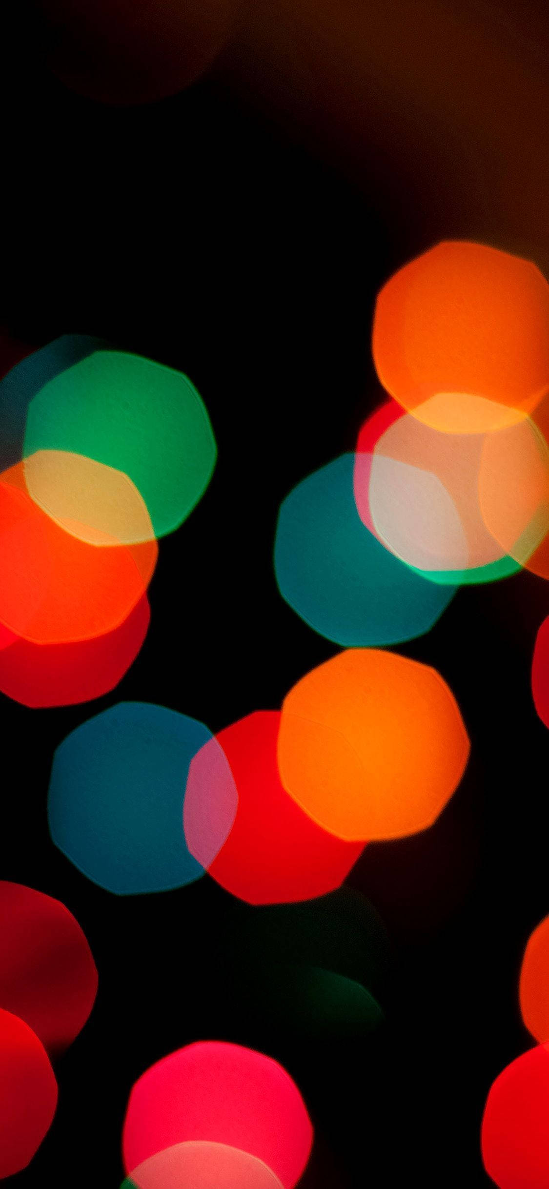 iOS 12, red, green, Full HD Phone Wallpaper