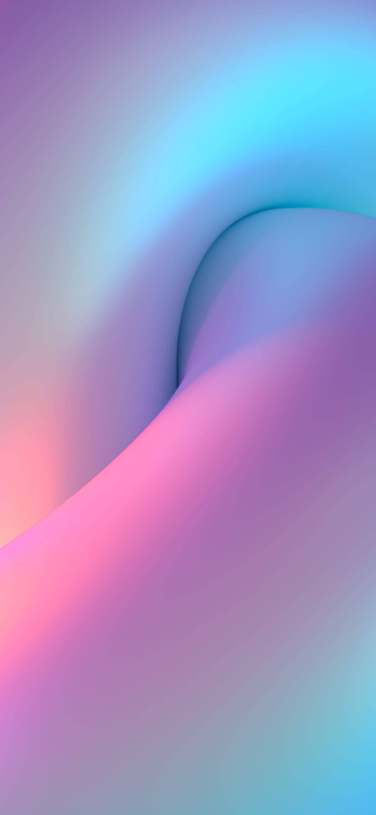 unicorn colored surface, iOS 12, soft pink, 2K Phone Wallpaper