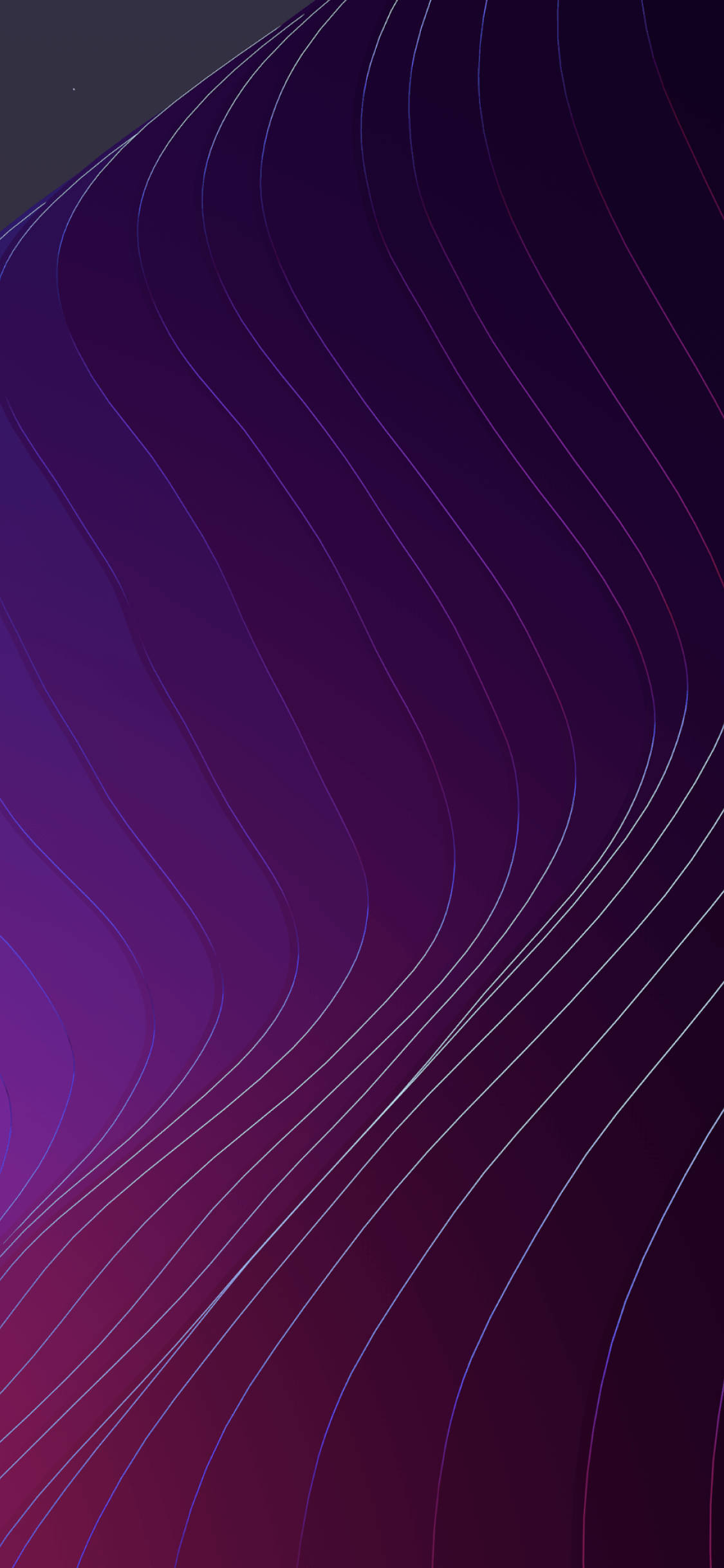 layered purple curve line, gradient purple, magenta, Full HD Phone Wallpaper
