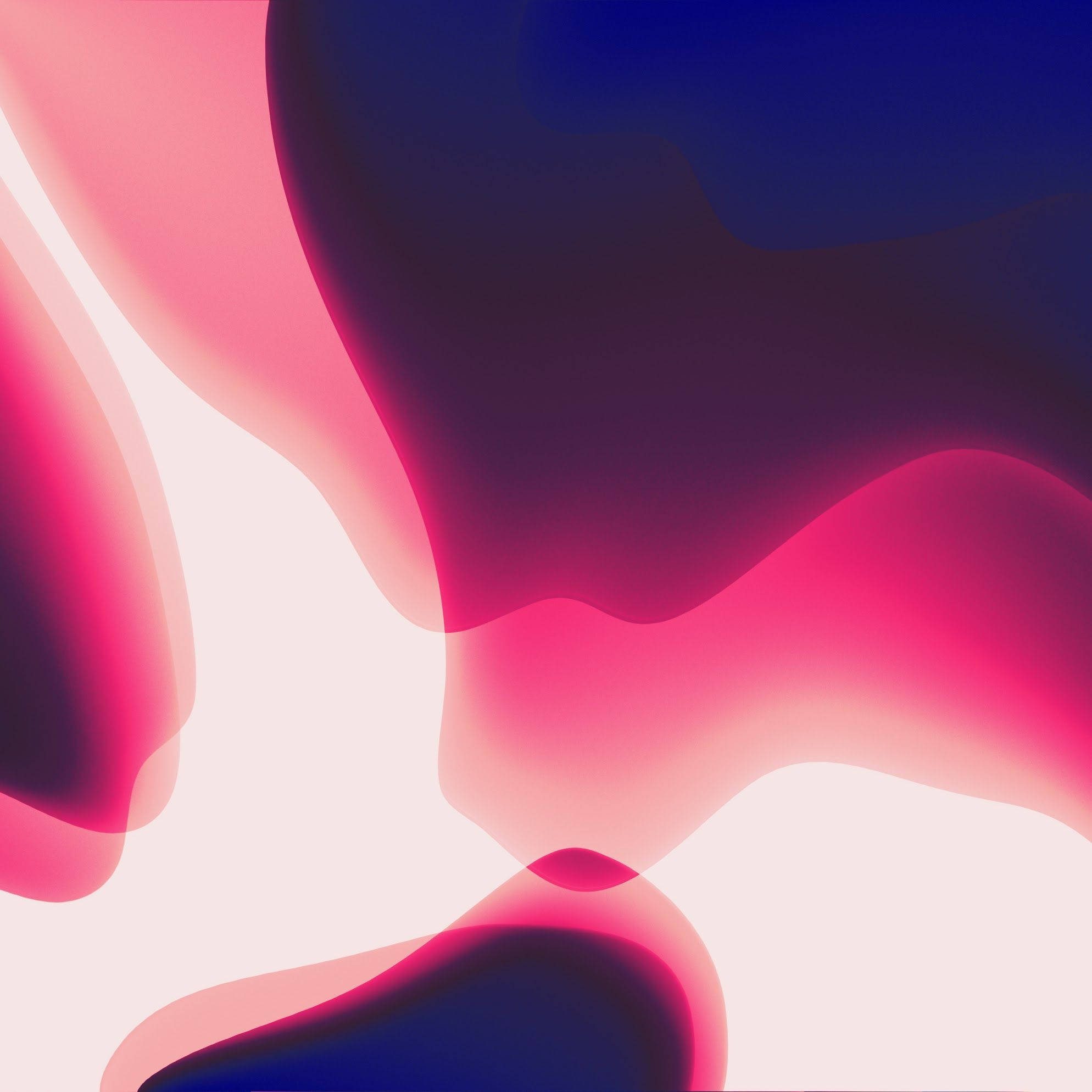 iOS 13, pink, blue, Full HD Desktop Wallpaper