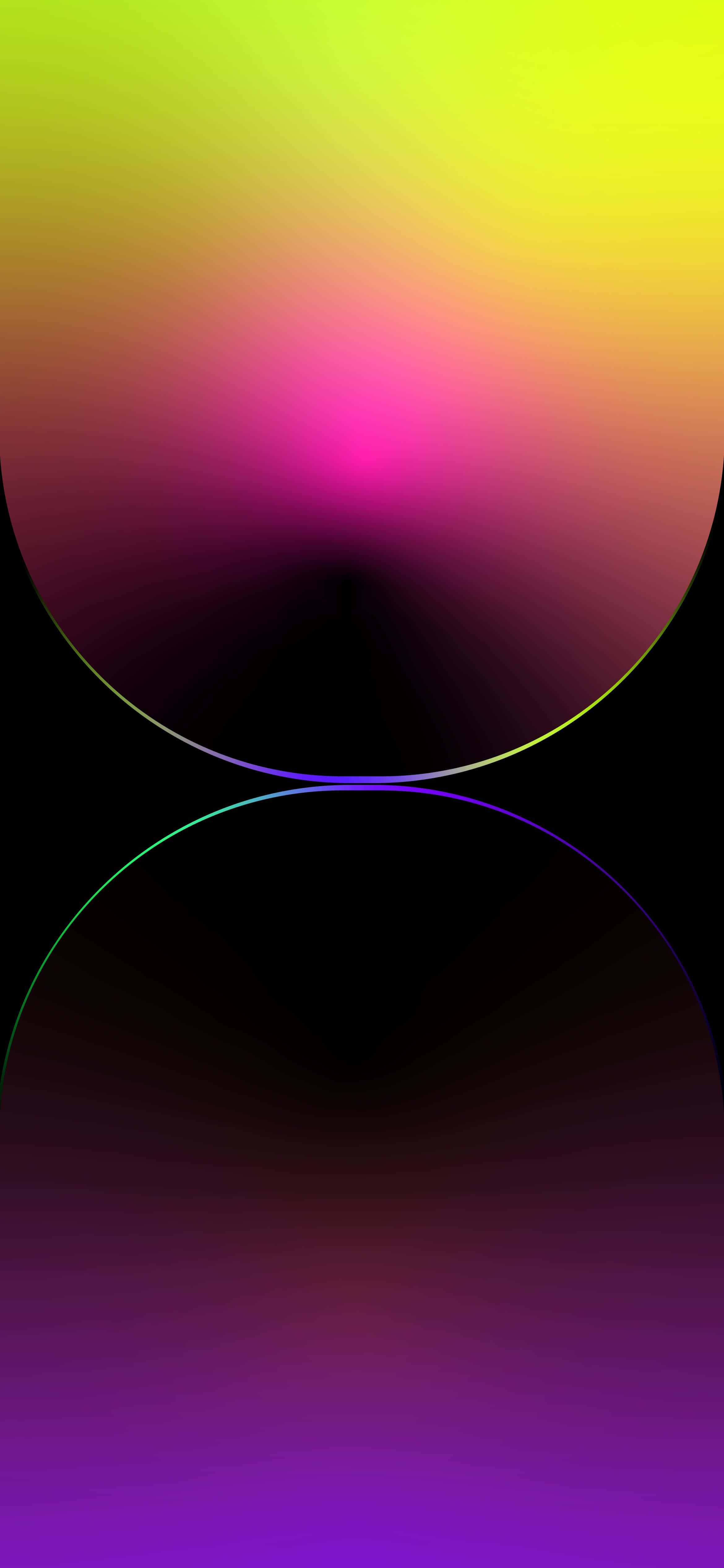 iOS, 4K, neon yellow, 4K Phone Wallpaper