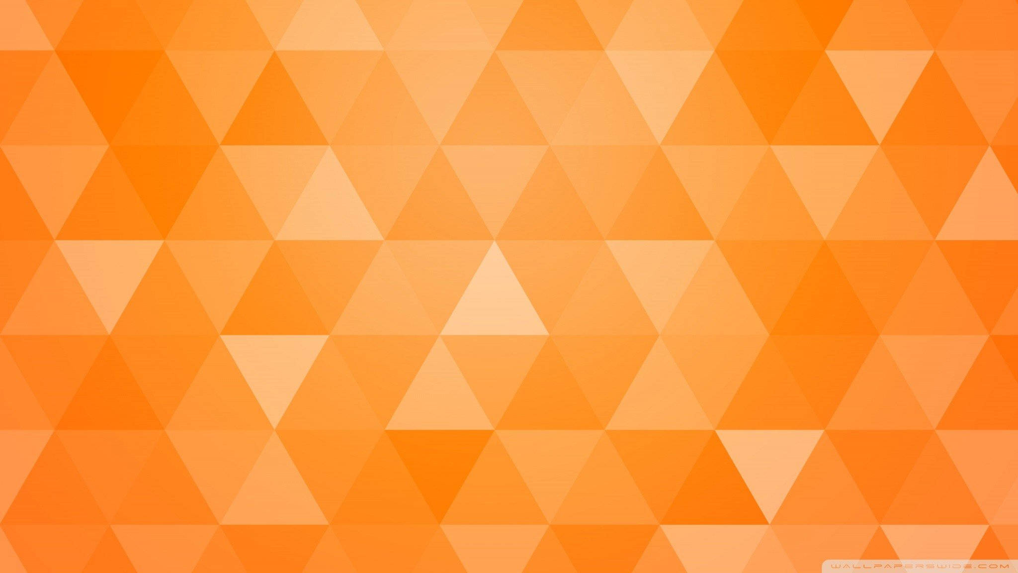 iOS 14, orange, geometric, Full HD Desktop Wallpaper