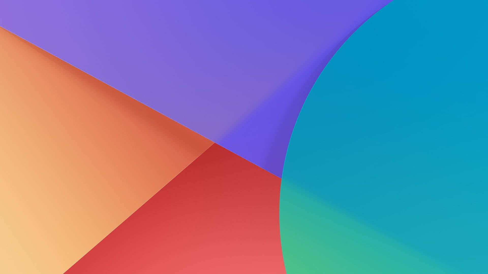 iOS 14, colorful geometric shapes, bold colors, Full HD Desktop Wallpaper