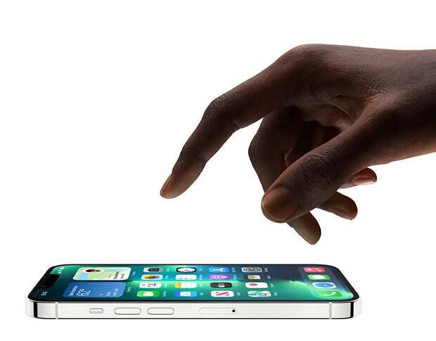 iOS 15, silver smartphone, colorful app grid, SD Desktop Wallpaper