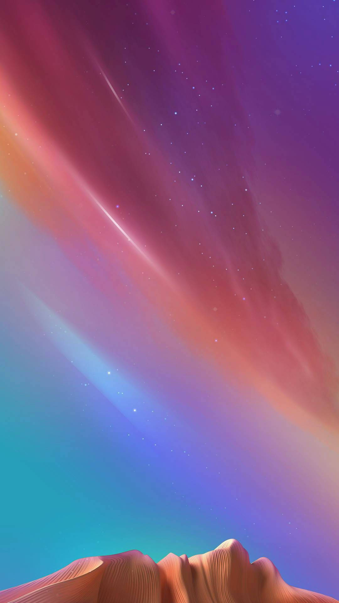 iOS 15, sky, stars, Full HD Phone Wallpaper